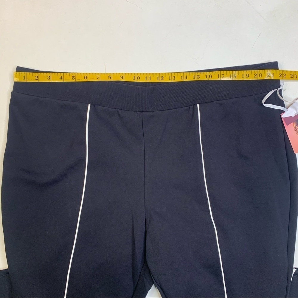 Victor Glemaud X Target PLUS SIZE 2X High-Rise Flare Sweatpants Black NWT - Picture 3 of 9